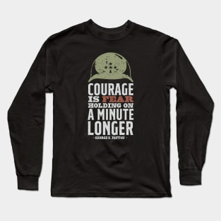 General George Patton | WW2 Quote Long Sleeve T-Shirt